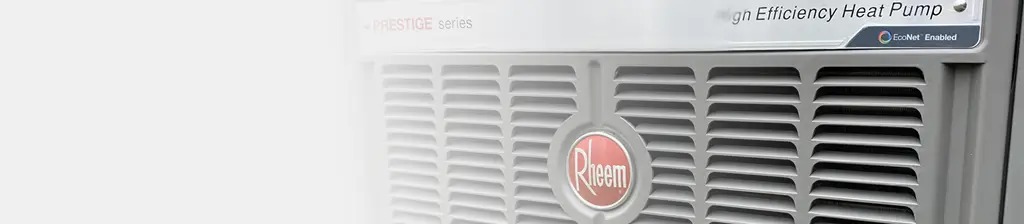 Rheem Prestige series high-efficiency heat pump