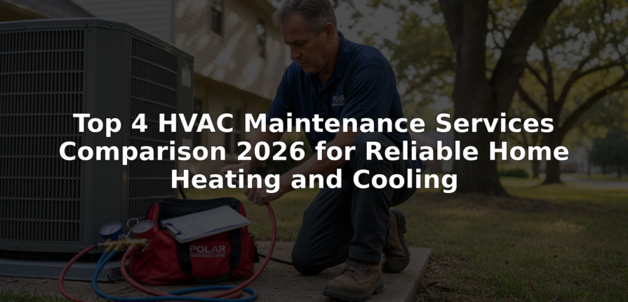 HVAC technician performing home maintenance outdoors