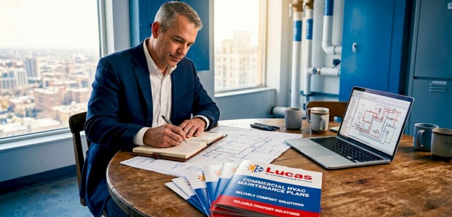 Manager planning apartment HVAC upgrade