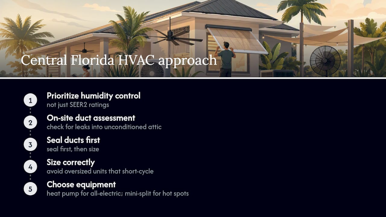 A local perspective on what actually works in Central Florida — overview diagram