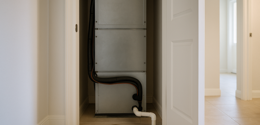 Air Handler Leaking Water? How a Clogged Condensate Drain Line Is Usually the Culprit