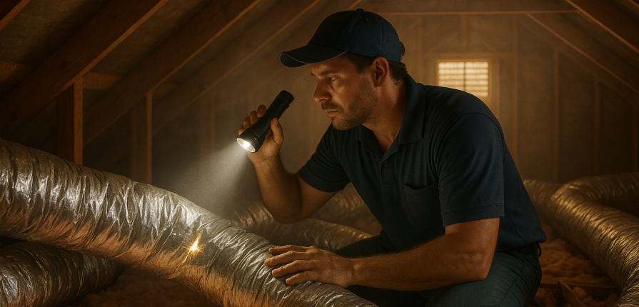 Why Poorly Insulated Attic Ductwork Is Silently Killing Your AC Efficiency